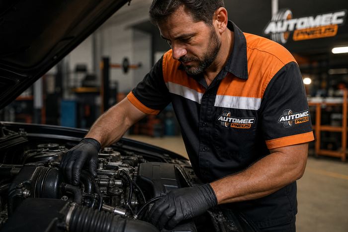 Revisão e diagnóstico de motor